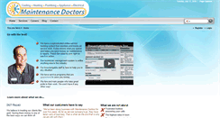 Desktop Screenshot of maintenancedoctors.com